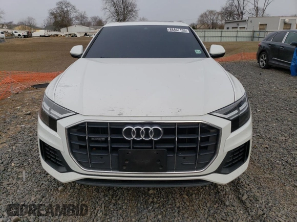 2019 Audi Q8 Premium z VIN WA1AVAF16KD013465, wystawiony jako Copart lot #88467105 z przebiegiem 54 678 mil mil oraz Szkoda całkowita • Salvage title. Historia ofert i sprzedaży dostępna na DreamBid. Obrazek 5.