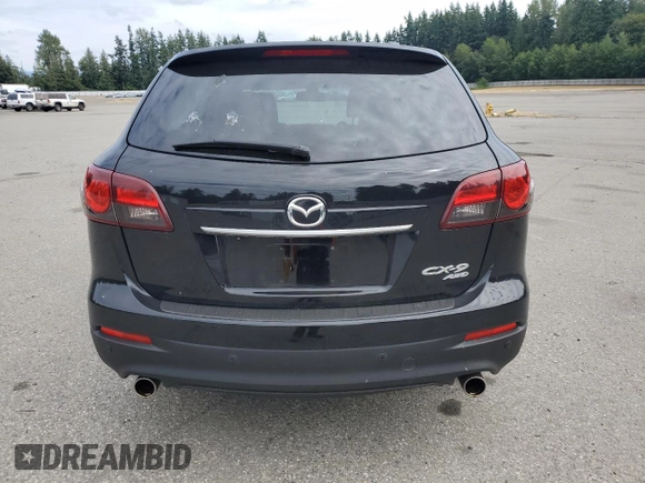 2013 Mazda CX-9 Grand Touring with VIN JM3TB3DV7D0423301, listed as a Copart auction lot 65778565 with 94,287 mi miles and Clean title. Bid and sale history available at DreamBid. Image 6.
