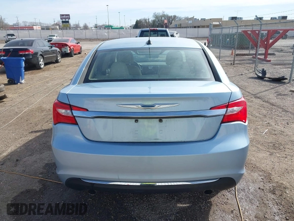 2012 Chrysler 200 Touring with VIN 1C3CCBBG5CN328715, listed as a IAAI auction lot 41801604 with 119,213 mi miles. Bid and sale history available at carsss.com. Image 16.
