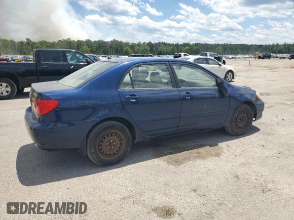 2007 Toyota Corolla CE with VIN JTDBR32E770102463, listed as a Copart auction lot 54536595 with 197,961 mi miles and Clean Title. Bid and sale history available at carsss.com. Image 3.