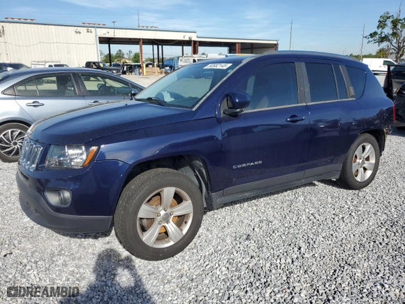 2014 Jeep Compass Latitude with VIN 1C4NJCEB9ED660326, listed as a Copart auction lot 50582145 with 60,712 mi miles and Salvage Title. Bid and sale history available at carsss.com. Image 1.