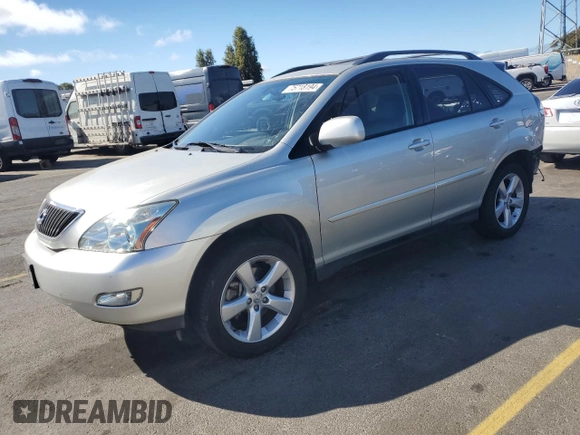 2005 Lexus RX 330 with VIN JTJGA31U750047089, listed as a Copart auction lot 75718194 with 109,937 mi miles and Salvage Title. Bid and sale history available at carsss.com. Image 1.