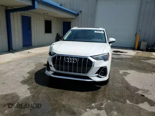 2020 Audi Q3 S line Premium with VIN WA1DECF35L1102585, listed as a Copart auction lot 55973165 with 29,664 mi miles and Non repairable. Bid and sale history available at DreamBid. Image 14.