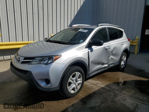 2013 Toyota RAV4 LE with VIN JTMZFREV6DD002011, listed as a Copart auction lot 54904965 with 26,167 mi miles and Salvage Title. Bid and sale history available at carsss.com. Image 1.