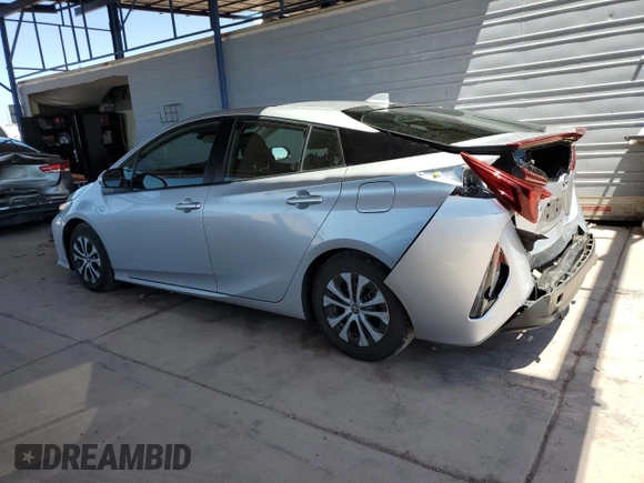 2021 Toyota Prius LE z VIN JTDKAMFP6M3183538, wystawiony jako Copart lot #54267425 z przebiegiem 29 374 mil mil oraz Szkoda całkowita • Salvage title. Historia ofert i sprzedaży dostępna na DreamBid. Obrazek 2.