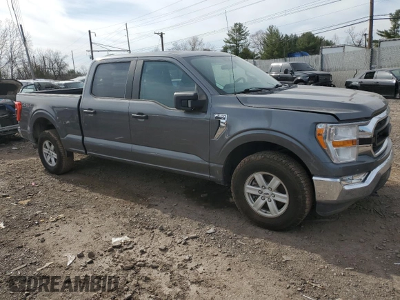2021 Ford F-150 XL with VIN 1FTFW1E82MKD75282, listed as a Copart auction lot 49399925 with 39,244 mi miles and Salvage Title. Bid and sale history available at carsss.com. Image 4.