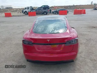 2022 Tesla Model S with VIN 5YJSA1E58NF463643, listed as a IAAI auction lot 41861483 with Not Provided miles and . Bid and sale history available at DreamBid. Image 15.