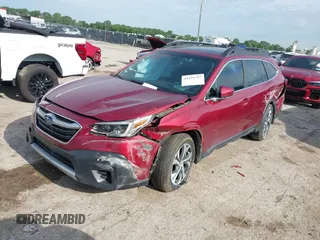 2022 Subaru Outback Limited with VIN 4S4BTANC7N3125409, listed as a IAAI auction lot 42191757 with 47,530 mi miles and . Bid and sale history available at DreamBid. Image 2.