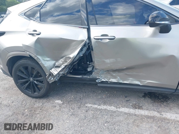 2022 Lexus NX 350 F Sport with VIN JTJKGCEZXN5001287, listed as a IAAI auction lot 42125581 with 47,766 mi miles and . Bid and sale history available at DreamBid. Image 6.