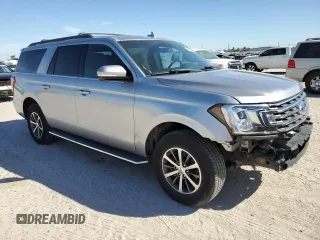 2020 Ford Expedition Max XLT with VIN 1FMJK1HT6LEA04155, listed as a Copart auction lot 49705315 with 98,277 mi miles and Salvage Title. Bid and sale history available at DreamBid. Image 4.