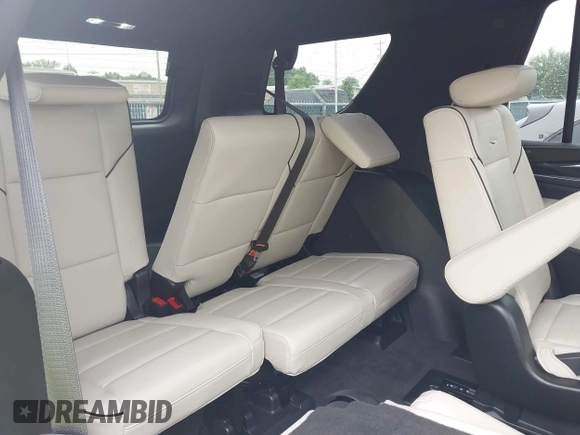 2023 Cadillac Escalade 4WD Sport with VIN 1GYS4FKL8PR153863, listed as a IAAI auction lot 42653740 with Not provided miles and . Bid and sale history available at DreamBid. Image 17.