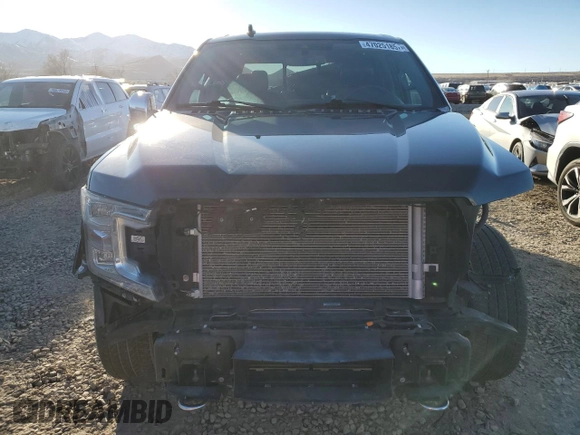 2020 Ford F-150 XL with VIN 1FTEW1E41LKE62520, listed as a Copart auction lot 47025185 with 165,317 mi miles and Salvage Title. Bid and sale history available at carsss.com. Image 5.