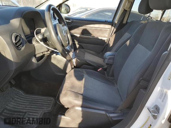 2013 Jeep Compass Sport with VIN 1C4NJCBA2DD275667, listed as a Copart auction lot 46259345 with 142,420 mi miles and Clean Title. Bid and sale history available at carsss.com. Image 7.