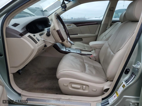 2008 Toyota Avalon XL with VIN 4T1BK36B28U286673, listed as a Copart auction lot 47596805 with 108,795 mi miles and Clean Title. Bid and sale history available at carsss.com. Image 7.
