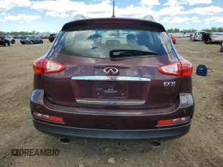 2012 Infiniti EX Journey z VIN JN1AJ0HR9CM450184, wystawiony jako Copart lot #57685715 z przebiegiem Nie podano mil oraz Szkoda całkowita • Salvage title. Historia ofert i sprzedaży dostępna na DreamBid. Obrazek 6.