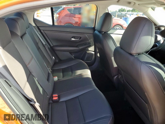 2024 Nissan Sentra SR with VIN 3N1AB8DV5RY380137, listed as a Copart auction lot 59745995 with 8,444 mi miles and Salvage title. Bid and sale history available at DreamBid. Image 10.