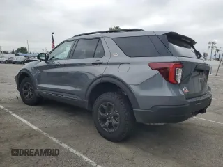 2023 Ford Explorer Timberline z VIN 1FMSK8JH5PGB61379, wystawiony jako Copart lot #87318674 z przebiegiem 8 943 mil mil oraz Szkoda całkowita • Salvage title. Historia ofert i sprzedaży dostępna na DreamBid. Obrazek 2.