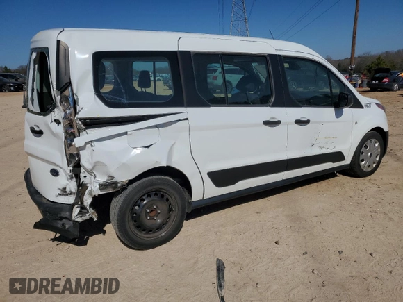 2022 Ford Transit Connect XL with VIN NM0GS9E28N1509873, listed as a Copart auction lot 46811895 with 51,942 mi miles and Salvage title. Bid and sale history available at DreamBid. Image 3.