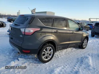 2017 Ford Escape SE with VIN 1FMCU0GD8HUE14993, listed as a Copart auction lot 87868485 with 118,768 mi miles and Salvage Title. Bid and sale history available at carsss.com. Image 3.