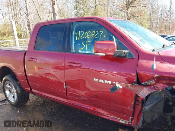 2012 Ram 1500 Sport with VIN 1C6RD7MT9CS161603, listed as a IAAI auction lot 41202927 with 212,522 mi miles and . Bid and sale history available at DreamBid. Image 14.