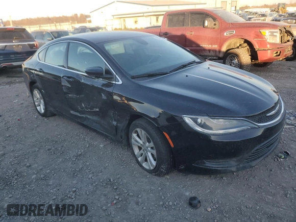 2017 Chrysler 200 Touring with VIN 1C3CCCFB4HN504150, listed as a Copart auction lot 83375684 with 121,176 mi miles and Salvage Title. Bid and sale history available at carsss.com. Image 4.