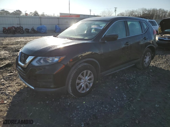 2018 Nissan Rogue SV with VIN KNMAT2MT7JP532141, listed as a Copart auction lot 48388505 with 88037 miles and Salvage Title. Bid and sale history available at carsss.com. Image 1.
