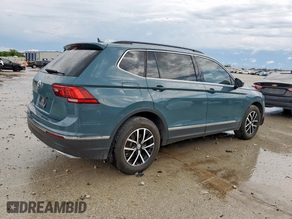 2021 Volkswagen Tiguan SE z VIN 3VV3B7AX9MM066823, wystawiony jako Copart lot #55422685 z przebiegiem 103 524 mil mil oraz Szkoda całkowita • Salvage title. Historia ofert i sprzedaży dostępna na DreamBid. Obrazek 3.