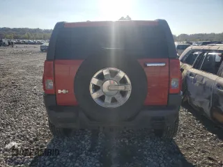 2008 Hummer H3 SUV Luxury with VIN 5GTEN43E988199691, listed as a Copart auction lot 77174584 with 139,259 mi miles and Clean Title. Bid and sale history available at carsss.com. Image 6.