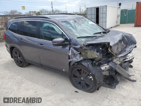 2022 Honda Pilot Special Edition with VIN 5FNYF5H22NB001986, listed as a Copart auction lot 51151045 with Not Provided miles and Salvage Title. Bid and sale history available at DreamBid. Image 4.