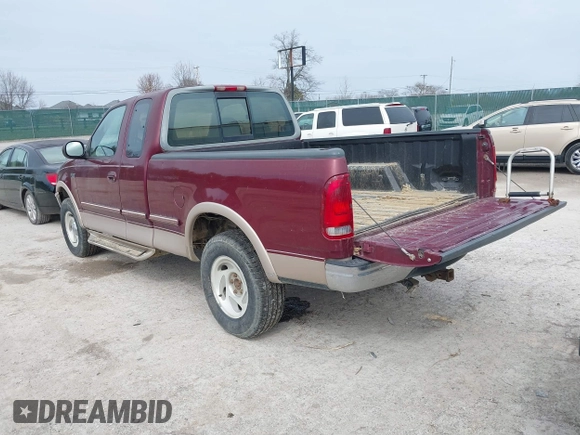 1997 Ford F-150 XL with VIN 1FTEX18L5VNC45344, listed as a IAAI auction lot 41690852 with 205,766 mi miles. Bid and sale history available at carsss.com. Image 3.