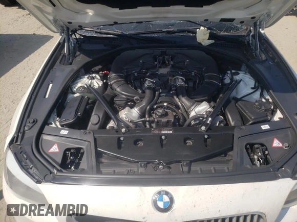 2012 BMW 5 Series 550i with VIN WBAFR9C52CDV59376, listed as a Copart auction lot 61603694 with Not Provided miles and Salvage Title. Bid and sale history available at carsss.com. Image 11.