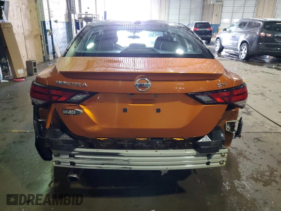 2022 Nissan Sentra SR with VIN 3N1AB8DV8NY231537, listed as a Copart auction lot 44904905 with 13,805 mi miles and Non Repairable. Bid and sale history available at carsss.com. Image 6.