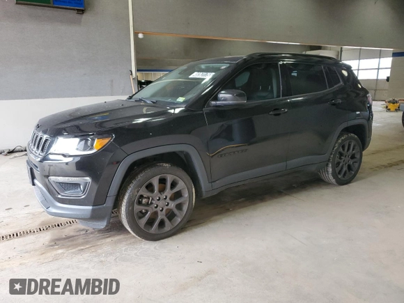 2019 Jeep Compass High Altitude z VIN 3C4NJDCB7KT713989, wystawiony jako Copart lot #49263175 z przebiegiem 98 643 mil mil oraz Czysty tytuł • Clean title. Historia ofert i sprzedaży dostępna na DreamBid. Obrazek 1.