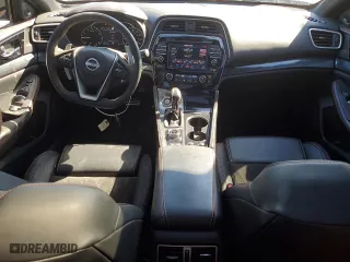 2023 Nissan Maxima SR with VIN 1N4AA6EV1PC505472, listed as a Copart auction lot 46052345 with 19,117 mi miles and Salvage Title. Bid and sale history available at carsss.com. Image 8.