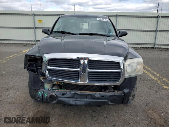 2006 Dodge Dakota SLT with VIN 1D7HW48N46S521461, listed as a Copart auction lot 53508365 with 148,538 mi miles and Salvage Title. Bid and sale history available at carsss.com. Image 5.