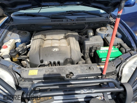 2006 Hyundai Santa Fe GLS with VIN KM8SC73D36U089535, listed as a Copart auction lot 47347174 with 71,203 mi miles and Salvage Title. Bid and sale history available at carsss.com. Image 11.