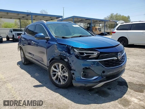 2020 Buick Encore GX Essence with VIN KL4MMFSL2LB127495, listed as a Copart auction lot 61805015 with 67,222 mi miles and Salvage title. Bid and sale history available at DreamBid. Image 13.
