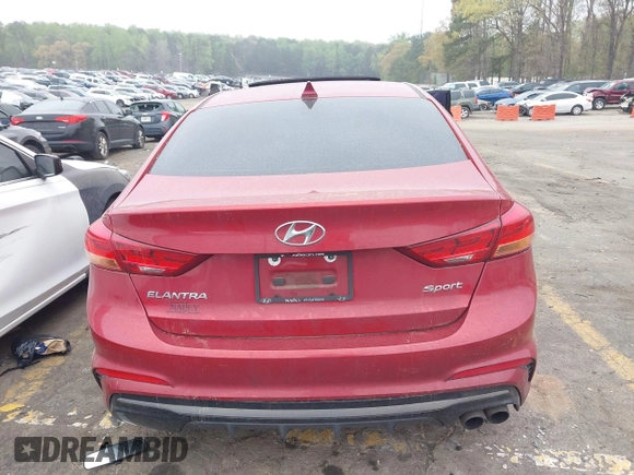 2018 Hyundai Elantra Sport с VIN KMHD04LB3JU498156, выставлен на аукционе IAAI как лот 41923602 с пробегом 175 000 миль миль и . История ставок и продаж доступна на DreamBid. Изображение 16.