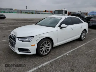 2019 Audi A4 Premium Plus z VIN WAUHMAF4XKN002350, wystawiony jako Copart lot #76388554 z przebiegiem 27 655 mil mil oraz Szkoda całkowita • Salvage title. Historia ofert i sprzedaży dostępna na DreamBid. Obrazek 1.