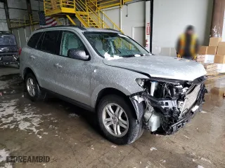 2011 Hyundai Santa Fe GLS with VIN 5XYZGDABXBG074825, listed as a Copart auction lot 44820685 with 201,148 mi miles and Salvage Title. Bid and sale history available at carsss.com. Image 4.