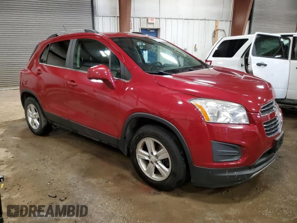2015 Chevrolet Trax LT with VIN KL7CJLSB8FB070320, listed as a Copart auction lot 80632834 with 119,434 mi miles and Clean Title. Bid and sale history available at carsss.com. Image 4.