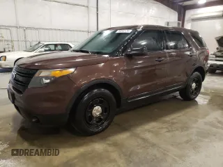 2014 Ford Utility Police Interceptor with VIN 1FM5K8AR7EGC14117, listed as a Copart auction lot 78844134 with 190,640 mi miles and Clean Title. Bid and sale history available at carsss.com. Image 1.