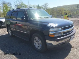 2005 Chevrolet Tahoe LS with VIN 1GNEK13T55J136340, listed as a IAAI auction lot 42153963 with 0 mi miles. Bid and sale history available at carsss.com. Image 1.