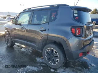2016 Jeep Renegade Trailhawk with VIN ZACCJBCT8GPD48936, listed as a Copart auction lot 41873145 with 196,632 mi miles and Non Repairable. Bid and sale history available at carsss.com. Image 2.