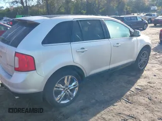 2011 Ford Edge Limited with VIN 2FMDK3KC1BBA55736, listed as a IAAI auction lot 40842361 with 156,697 mi miles. Bid and sale history available at carsss.com. Image 4.