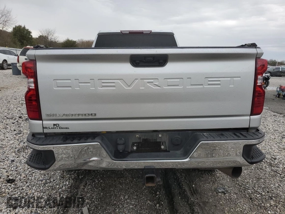 2021 Chevrolet Silverado 3500HD Work Truck with VIN 1GC4YSEY3MF127588, listed as a Copart auction lot 79091424 with 99,230 mi miles and Salvage Title. Bid and sale history available at carsss.com. Image 6.