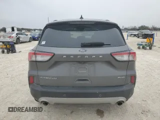 2021 Ford Escape Titanium with VIN 1FMCU9J9XMUA57500, listed as a Copart auction lot 46322915 with 67,101 mi miles and Salvage Title. Bid and sale history available at carsss.com. Image 6.