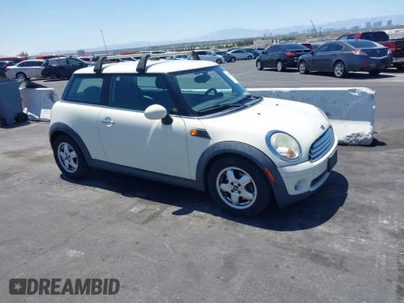2010 MINI Hardtop with VIN WMWMF3C53ATZ25765, listed as a IAAI auction lot 42314587 with 107,677 mi miles and . Bid and sale history available at DreamBid. Image 1.
