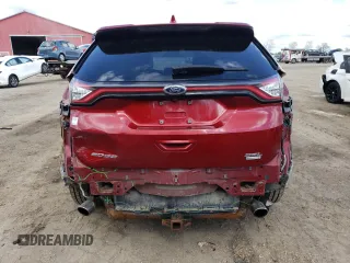 2016 Ford Edge SEL z VIN 2FMPK3J93GBB80120, wystawiony jako Copart lot #56124735 z przebiegiem 104 706 mil mil oraz Szkoda całkowita • Salvage title. Historia ofert i sprzedaży dostępna na DreamBid. Obrazek 6.