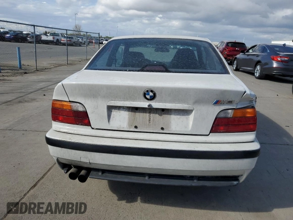 1995 BMW 3 Series M3 with VIN WBSBF9321SEH00524, listed as a Copart auction lot 51344625 with 109,381 mi miles and Salvage Title. Bid and sale history available at DreamBid. Image 6.